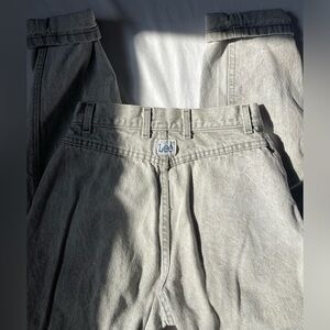 Vintage 80s-90s Gray Lee High Rise jeans|